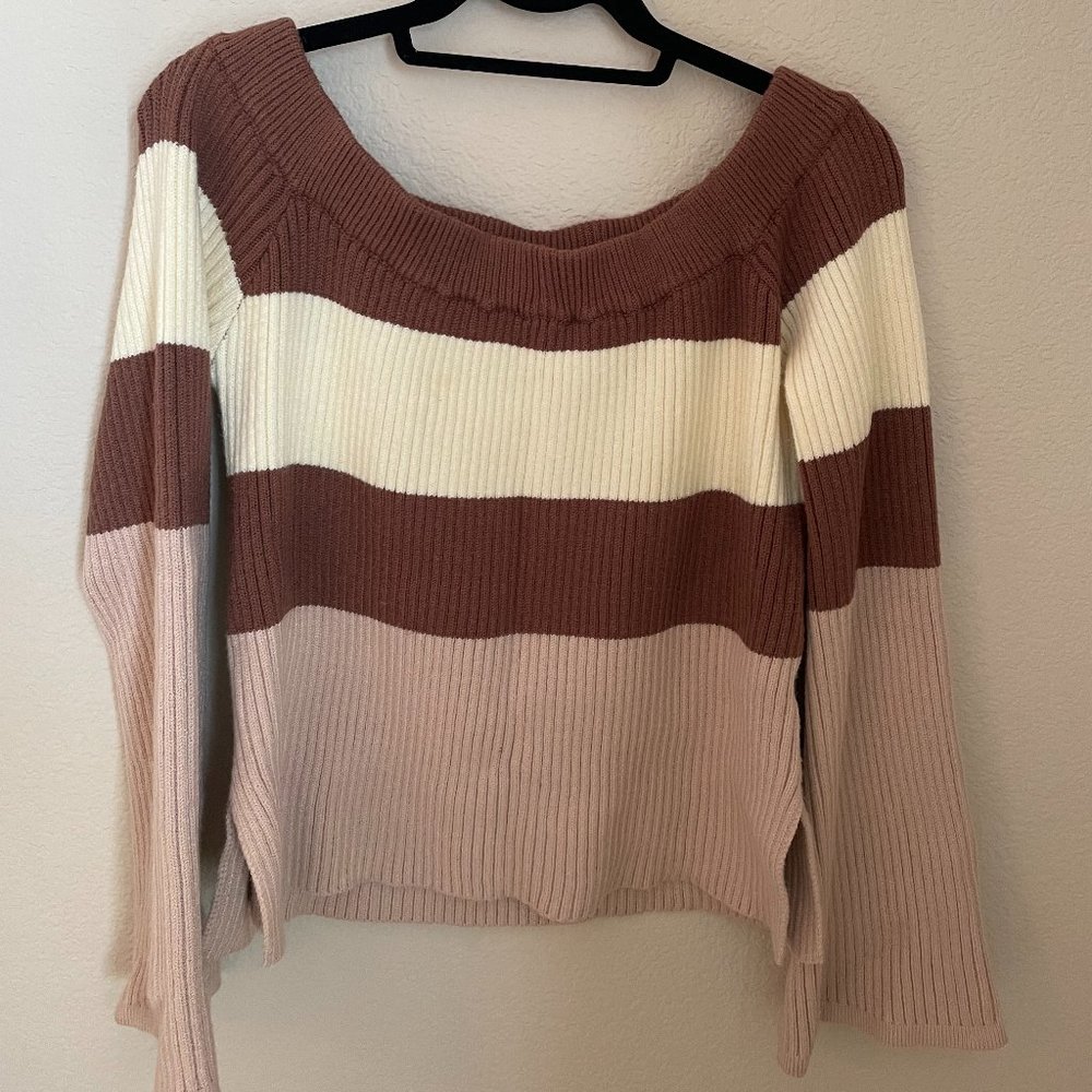 Lulu's Off the Shoulder Sweater